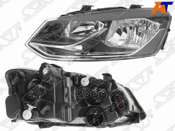 Фара Volkswagen Polo 14-20 (Слева/ С электрокорректором) Sat арт. ST-441-11K5ML