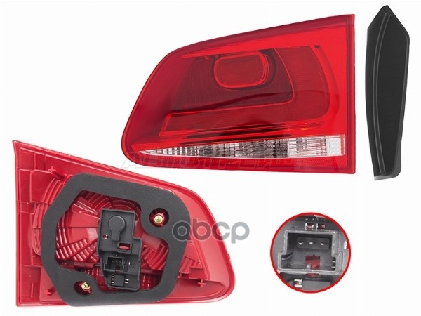 Фонарь в крышку багажника Volkswagen Touareg 10-14 (Справа) Sat арт. ST-441-1327R