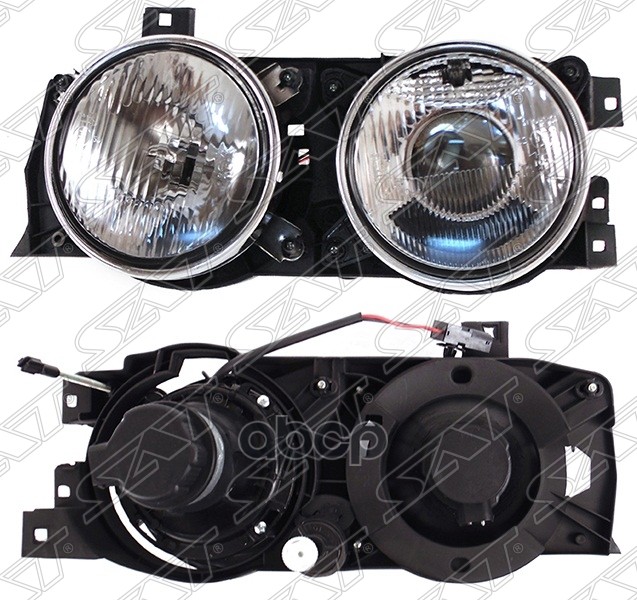 Фара BMW 5-Series 88-96 / 7-Series 86-94 (Слева/ Универсальная регулировка) Sat арт. ST-444-1114L