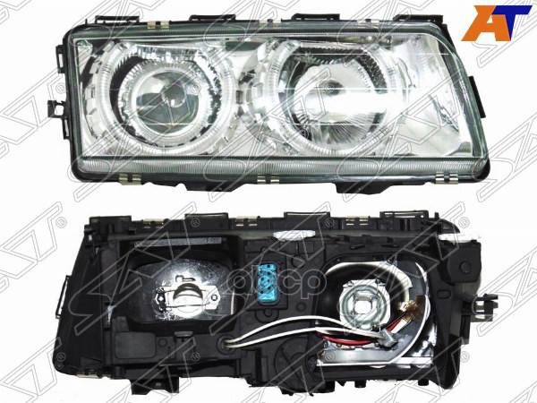 Фара Bmw E38 94-98 Rh Хрусталь Хром Sat арт. ST-444-1139CR