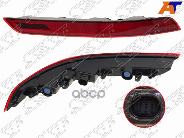 Фонарь в задний бампер Porsche Cayenne 14-18 (Справа) Sat арт. ST-448-2906R