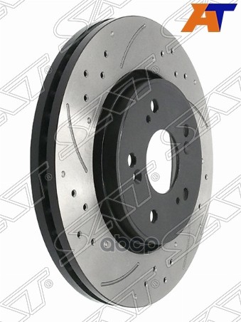 Комплект Дисков Тормозных Передний Перфорированные  Honda Cr-V Iii Re5, 07- Sat арт. ST-45251-SWW-G01PF