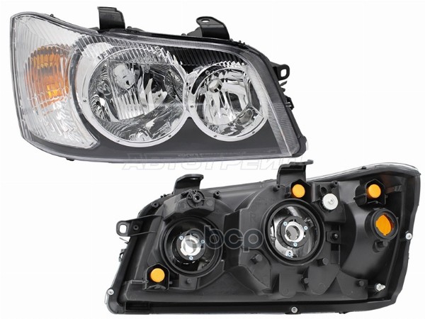 Фара Toyota Highlander 00-03 / Kluger V 00-03 (Справа/ Галоген/ Ручная регулировка) Sat арт. ST-48-21R
