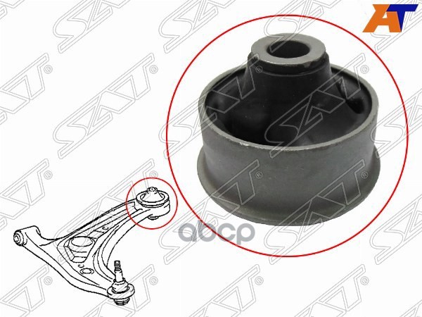 Сайлентблок рычага Toyota Probox 02- / Ractis 05-10 Sat арт. ST-48655-52010