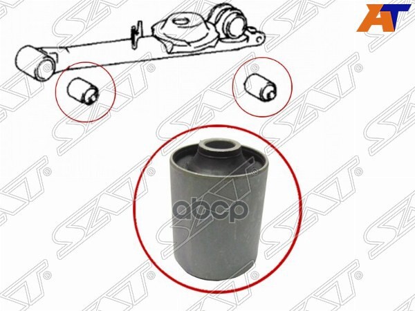 Сайлентблок рычага Toyota Lite Ace Noah 96-01 Sat арт. ST-48704-28040