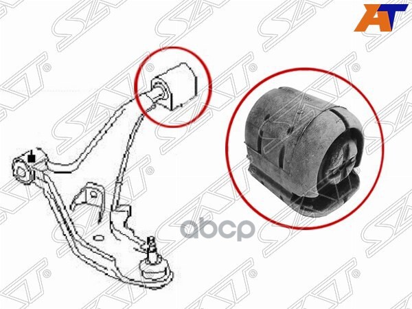 Сайлентблок рычага Nissan AD 90-99 / Almera 95-00 Sat арт. ST-54570-0M000