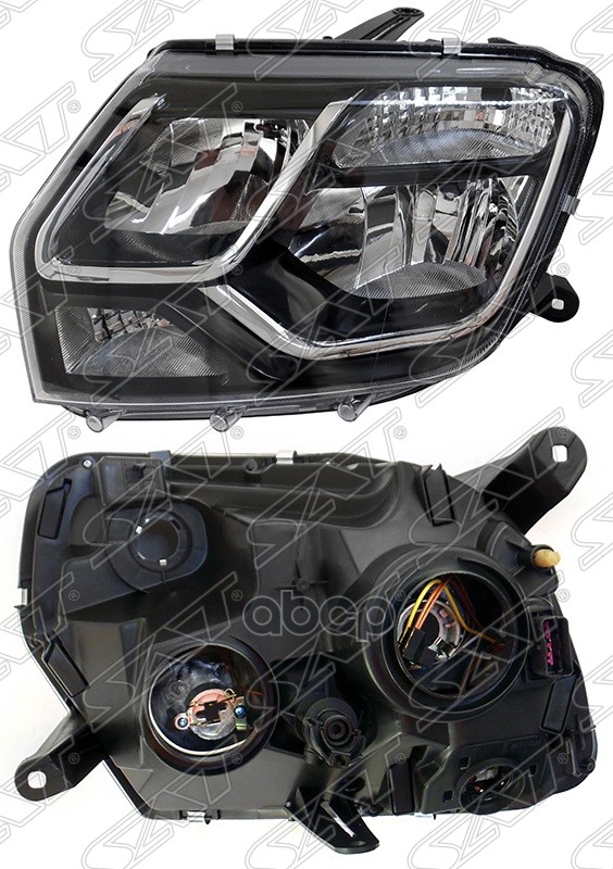 Фара Renault Duster 15-21 (Слева/ Галоген/ Ручная регулировка) Sat арт. ST-553-1101L