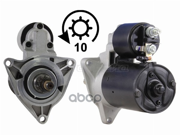 Стартер Volkswagen Transporter 90-03 (1,1 kW/ Z=10) Sat арт. ST-64-0010