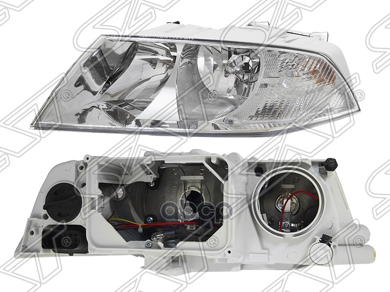 Фара Skoda Octavia 04-09 (Слева/ Галоген/ Ручная регулировка) Sat арт. ST-665-1111L