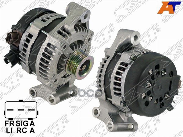 Генератор Ford Focus 04-11 / C-MAX 03-10 (ASDA/ASDB/HWDA/HWDB/SIDA 14V 120A) Sat арт. ST-85-0003