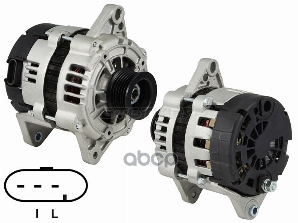 Генератор CHEVROLET AVEO T200/T250 04-08/DAEWOO KALOS 1.4 05-08/LACETTI 1.6 04- F14S3 12V 85A Sat арт. ST-85-0011