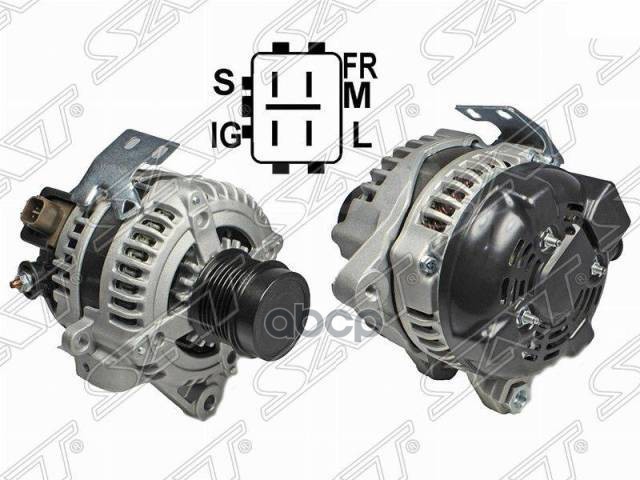 Генератор TOYOTA CAMRY/MARK X ZIO 2.4 07-/RAV4 2.4 05-08 2AZ 12V 100A(восстановленный) Sat арт. ST-85-0052