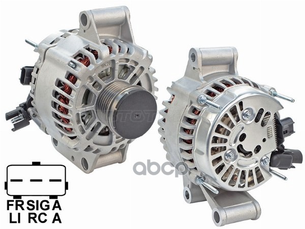 Генератор Ford Fiesta 02-19 / Focus 04-19 (CGBA 12V 115A) Sat арт. ST-85-0113