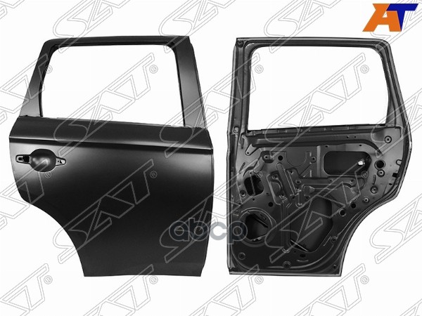 Дверь Задняя Mitsubishi Outlander 12-15 (Справа) Sat арт. ST-89-0003