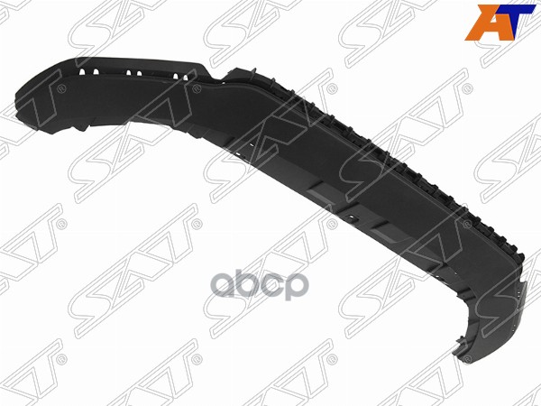 Спойлер бампера Volkswagen Polo 20-22 (Спереди) Sat арт. ST-90-0006