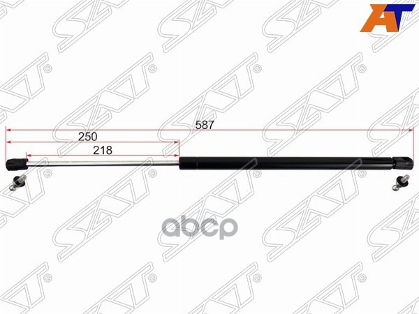 Амортизатор крышки багажника Nissan Primera 90-96 / Presage 98-03 (Справа=Слева) Sat арт. ST-90451-AD025