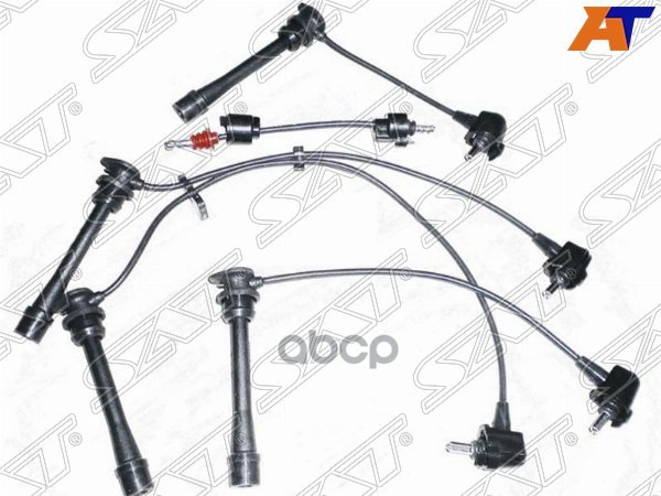 Провода высоковольтные TOYOTA ESTIMA TCR1#/2# 90-99 2TZFE (кругл. резин.) Sat арт. ST-90919-21489