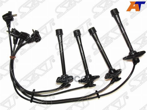 Провода высоковольтные Toyota Caldina (T190,T210) 92-02 / Camry 91-98 3SFE;5SFE (Квадратное основани Sat арт. ST-90919-22370