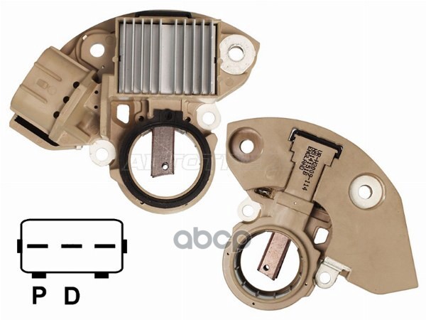 Реле-Регулятор Напряжения Генератора Mazda 3/6/Mx-5/Cx7 Bk/Gh/Ly/Er 1 Sat арт. ST-AJ51-18-W70