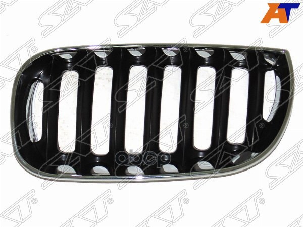 Решетка Радиатора Bmw X3 03-07 Lh Черная С Хромом Sat арт. ST-BM83-093-2