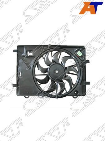 Диффузор радиатора в сборе CHEVROLET AVEO 11-/OPEL MOKKA 12- Sat арт. ST-CVA6-201-0