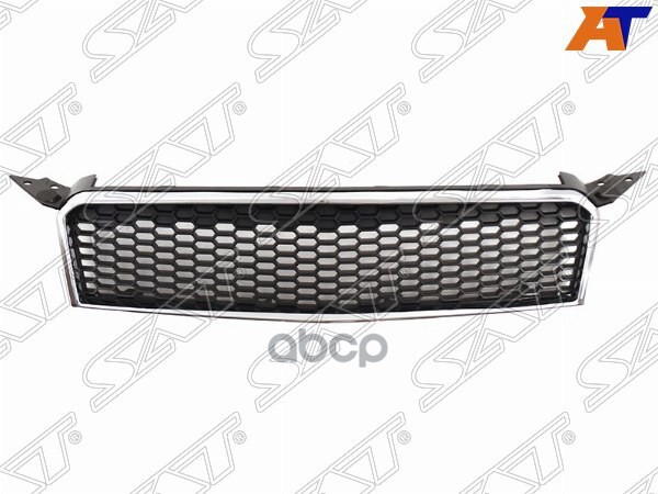 Решетка радиатора Chevrolet Aveo 05-11 / Ravon Nexia R3 16-20 (с хром молдингом/ 5D HBK) Sat арт. ST-CVA7-093-0