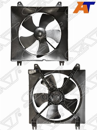 Диффузор радиатора в сборе CHEVROLET LACETTI  04- Sat арт. ST-CVW1-201-0