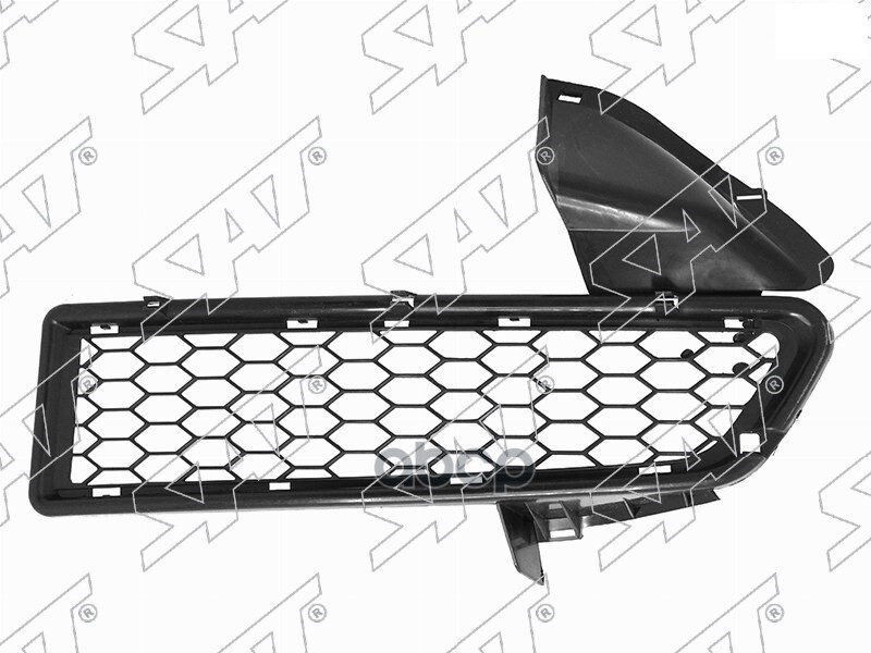 Решетка в бампер Renault Logan 04-09 (Слева) Sat арт. ST-DC01-000G-2-R