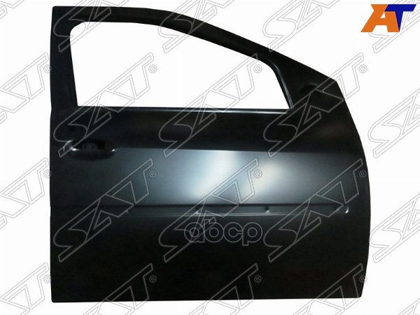 Дверь передняя Renault Logan 04-16 (Справа/ под молдинг) Sat арт. ST-DC01-040-1