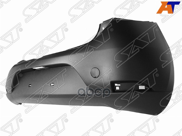 Бампер задний Renault Sandero 14-22 (С отверстием под крюк) Sat арт. ST-DC32-087-0