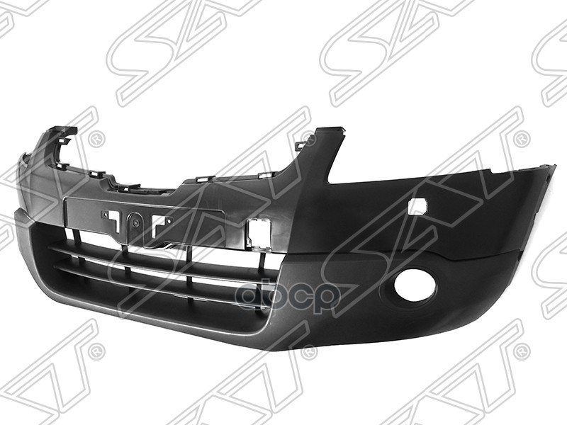 Бампер передний Nissan Qashqai 06-10 / Qashqai+2 08-10 (Под омыватели фар/ Под ПТФ) Sat арт. ST-DT65-000-D0