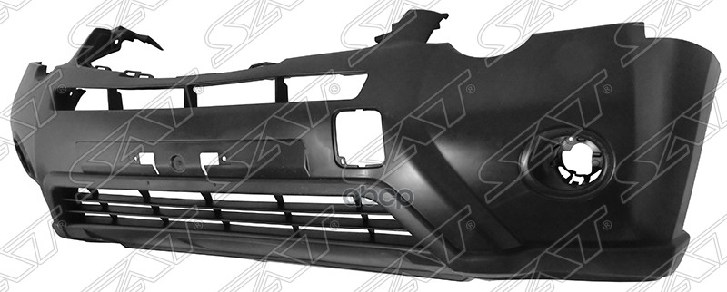 Бампер передний Nissan X-Trail 10-15 (Под ПТФ/ С отверстием под крюк) Sat арт. ST-DTU2-000-A0