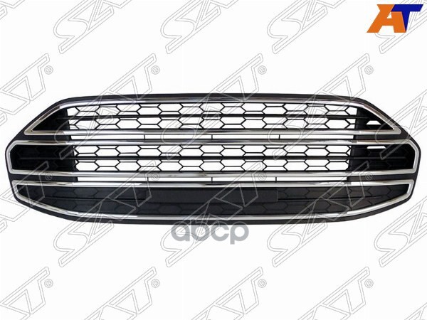 Решетка В Бампер Ford Ecosport 13-19 Хром Sat арт. ST-FDE2-000G-0