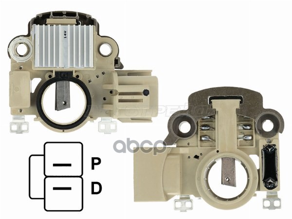 Реле-регулятор напряжения генератора MAZDA 6 GG/GY L813/LF17/L3C1 02-08 Sat арт. ST-GY01-18-W70