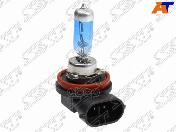 Лампа (H11/ Галоген/ 12V 55W белая) Sat арт. ST-H11W-12V