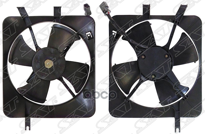 Диффузор радиатора кондиционера в сборе HONDA CR-V 95-01 Sat арт. ST-HD65-203-0