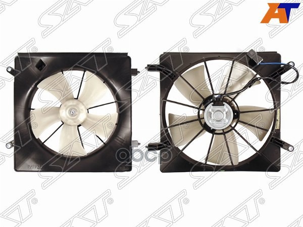 Диффузор радиатора в сборе HONDA CR-V 01-06 Sat арт. ST-HD66-201-0