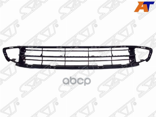 Решетка в бампер Honda Fit 07-10 / Jazz 08-11 Sat арт. ST-HD76-000G-0