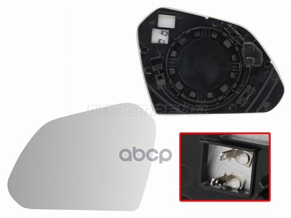 Полотно зеркала Hyundai Sonata 14-19 (Слева/ Обогрев) Sat арт. ST-HN26-940G-2