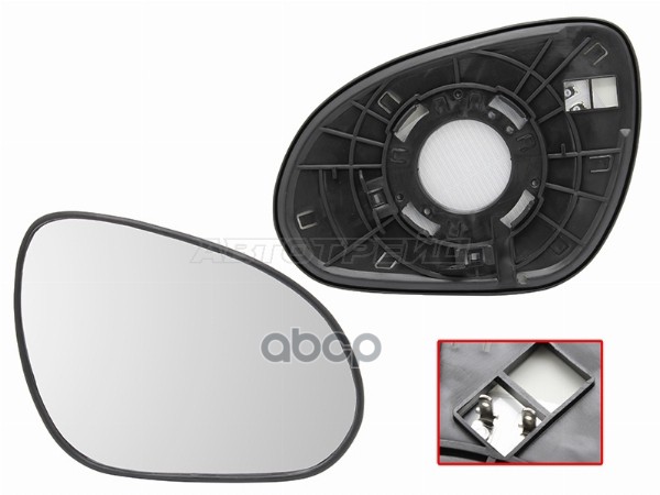 Полотно зеркала Hyundai Elantra 06-12 (Справа/ Обогрев) Sat арт. ST-HN28-940G-1