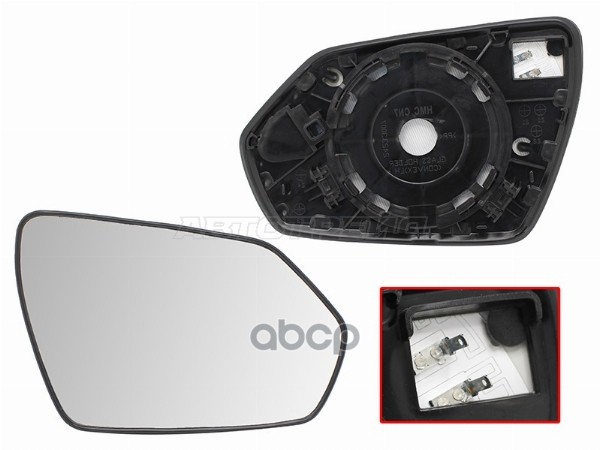 Полотно зеркала Hyundai Elantra 20- (Справа/ Обогрев) Sat арт. ST-HN33-940G-1