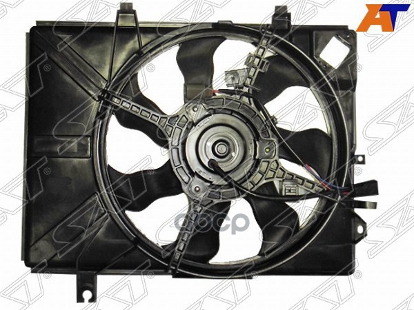 Диффузор радиатора в сборе HYUNDAI GETZ 02-05 Sat арт. ST-HN35-201-0