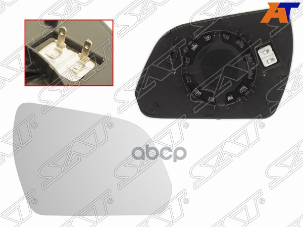 Полотно зеркала Hyundai Creta 15-21 (Справа/ Обогрев) Sat арт. ST-HN90-940G-1