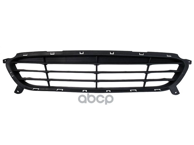 Решетка в бампер Hyundai Solaris 10-14 / Accent 11-17 (Спереди) Sat арт. ST-HNS1-000G-0-R
