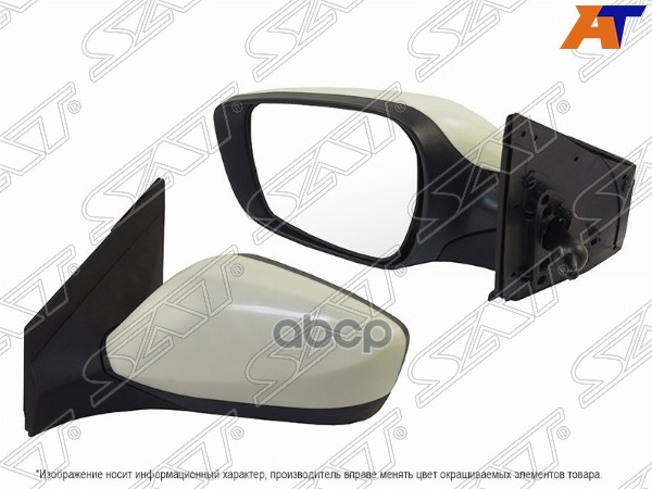 Зеркало Hyundai Solaris 10-17 / Accent 11-17 (Слева/ Механическое) Sat арт. ST-HNS1-940-D2