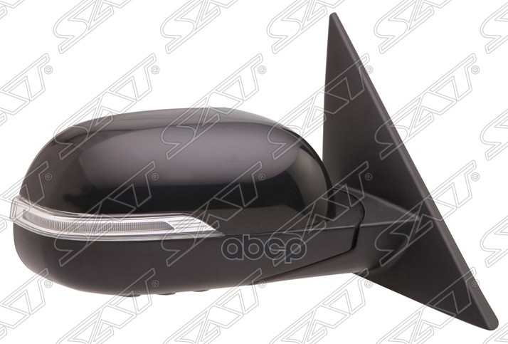 Зеркало Kia Soul 13-19 (Справа/ Обогрев/ Повторитель поворота/ Складывание/ 8 контактов) Sat арт. ST-KA16-940-1