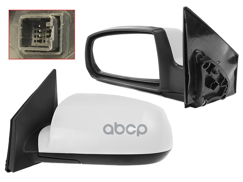 Зеркало Kia Rio 05-09 (Слева/ Обогрев/ Регулировка/ 5 контактов) Sat арт. ST-KA46-940-2