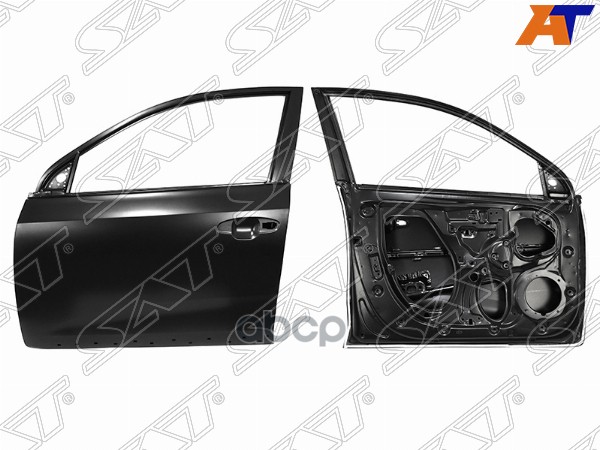 Дверь передняя Kia Rio X-Line 17-22 / Solaris KRX 24- (Слева) Sat арт. ST-KA49-040-2