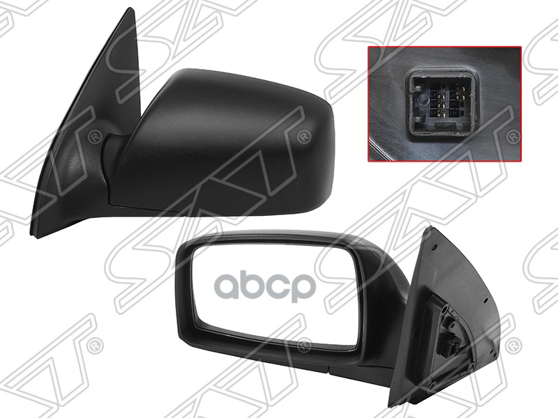 Зеркало Kia Sportage 06-08 (Слева/ Обогрев/ Регулировка/ 5 контактов) Sat арт. ST-KA81-940-2