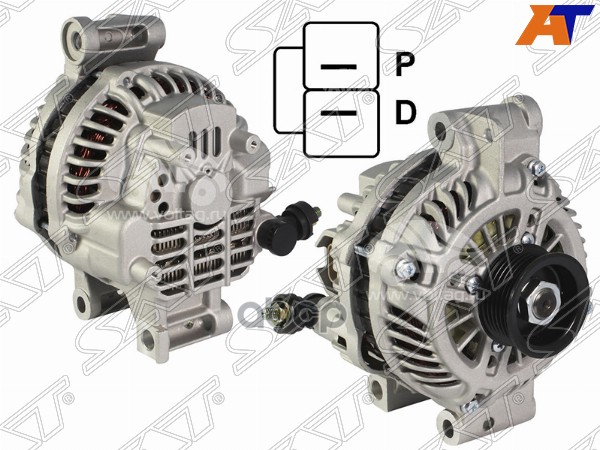 Генератор Mazda 6 02-08 / Atenza 02-07 Sat арт. ST-L813-18-300